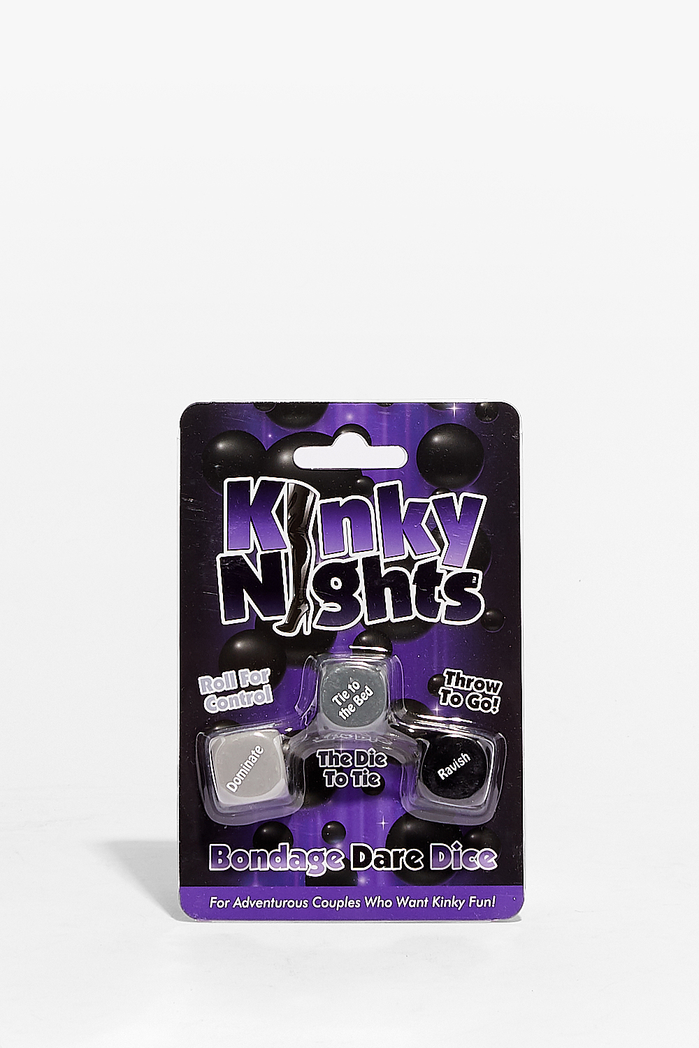 Kinky Nights 3 Piece Bondage Dice Set 