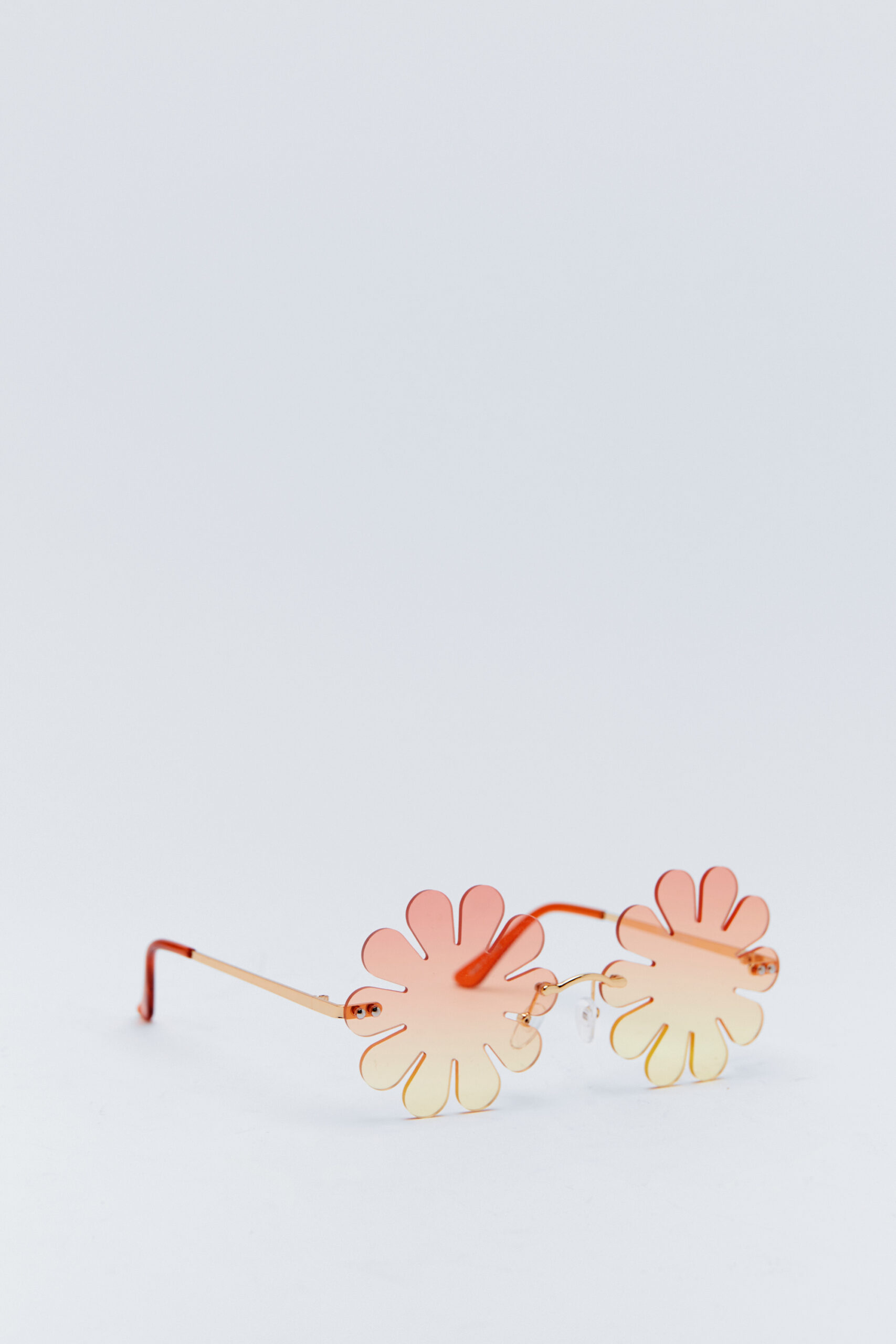 Ombre Flower Lens Sunglasses