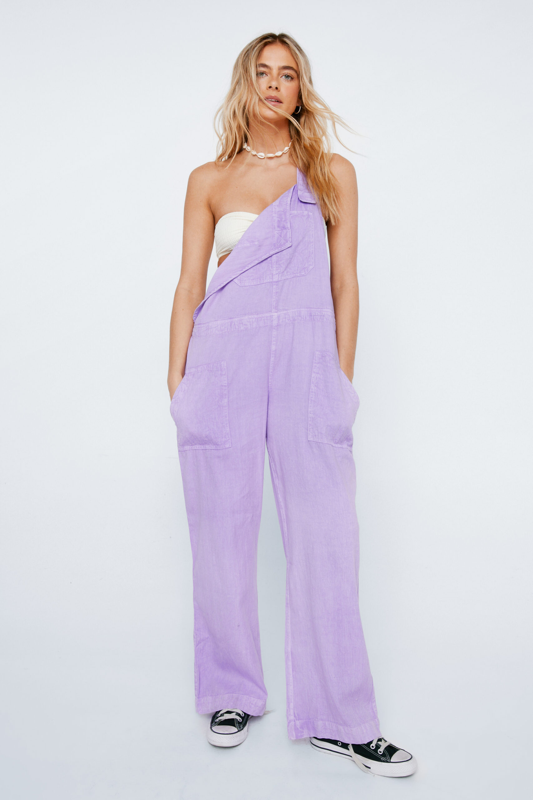 Twill Loose Fit Dungaree 
