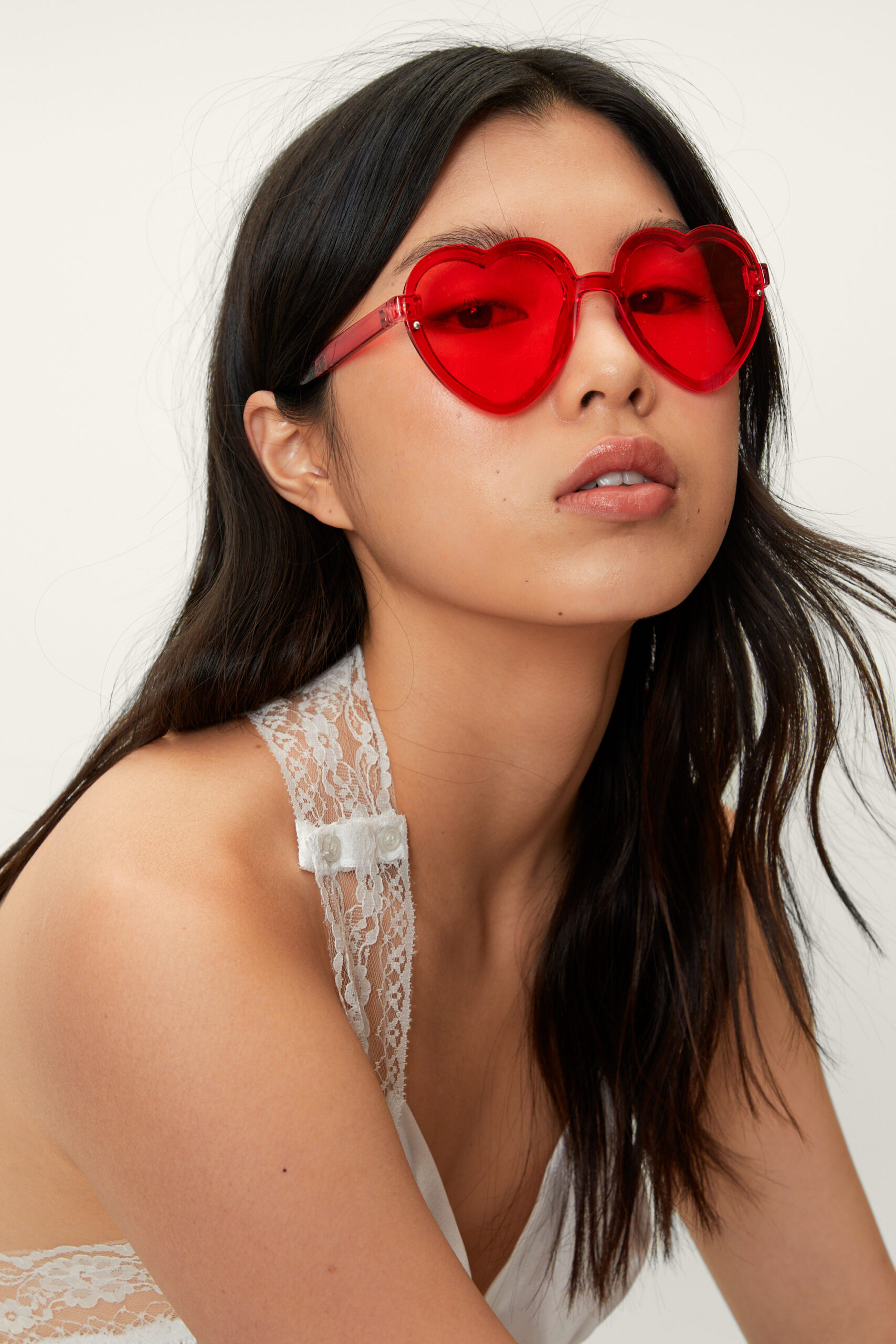 Classic Heart Tinted Sunglasses