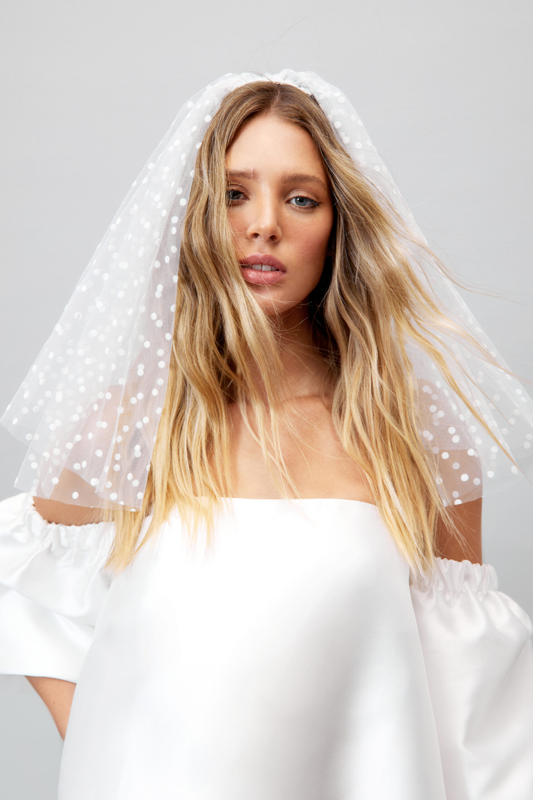 Spot Mesh Veil