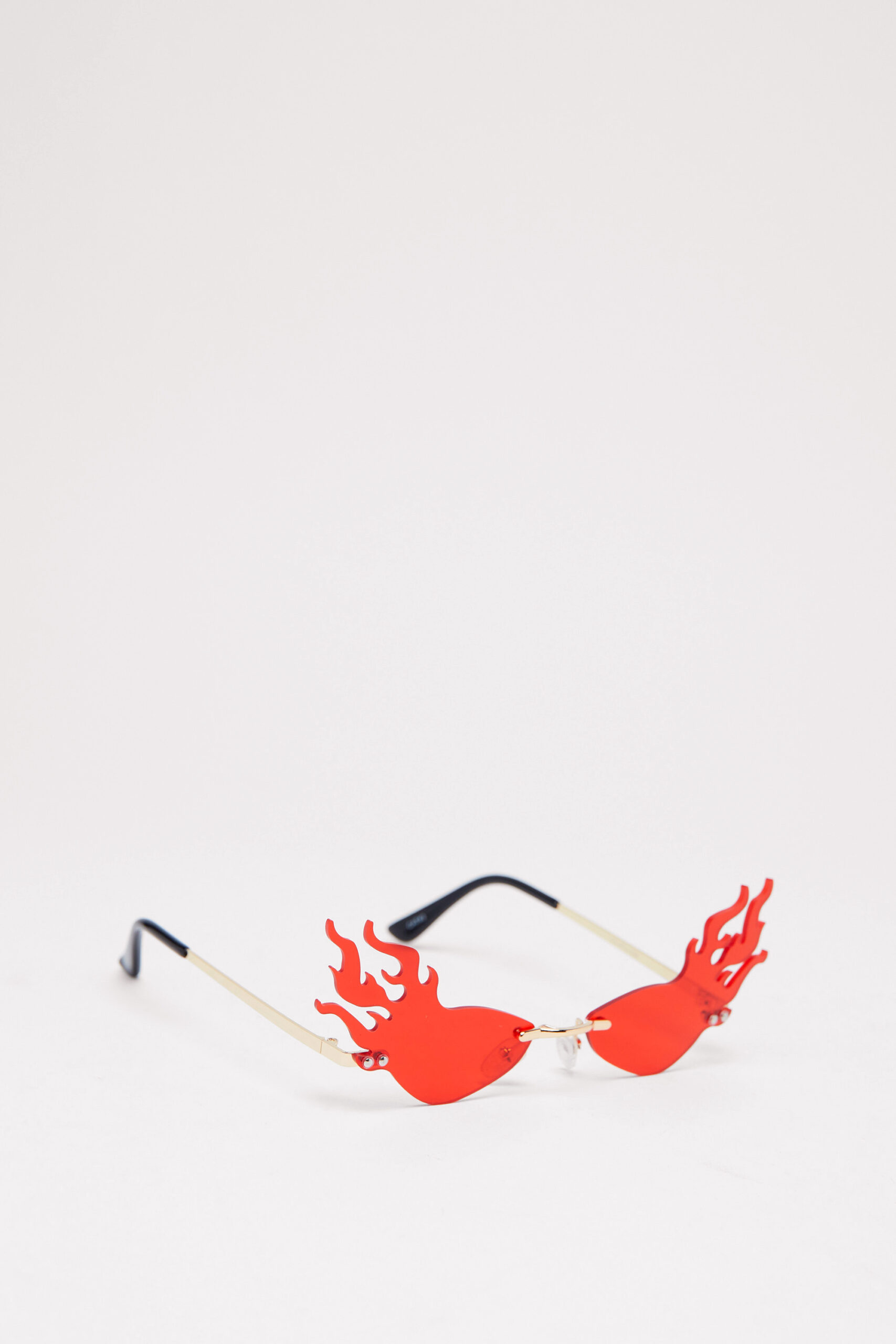 Flame Detail Sunglasses