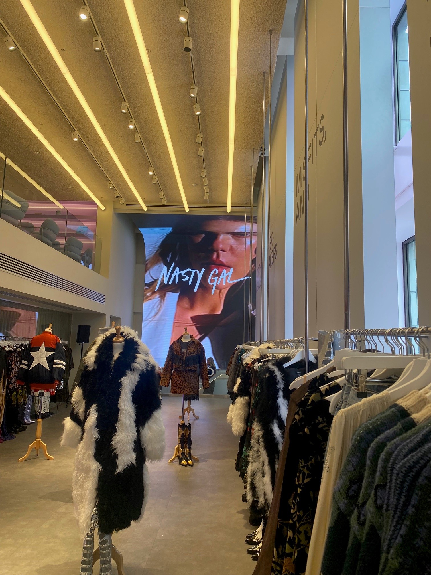 London Pop Up Shop Nasty Gal