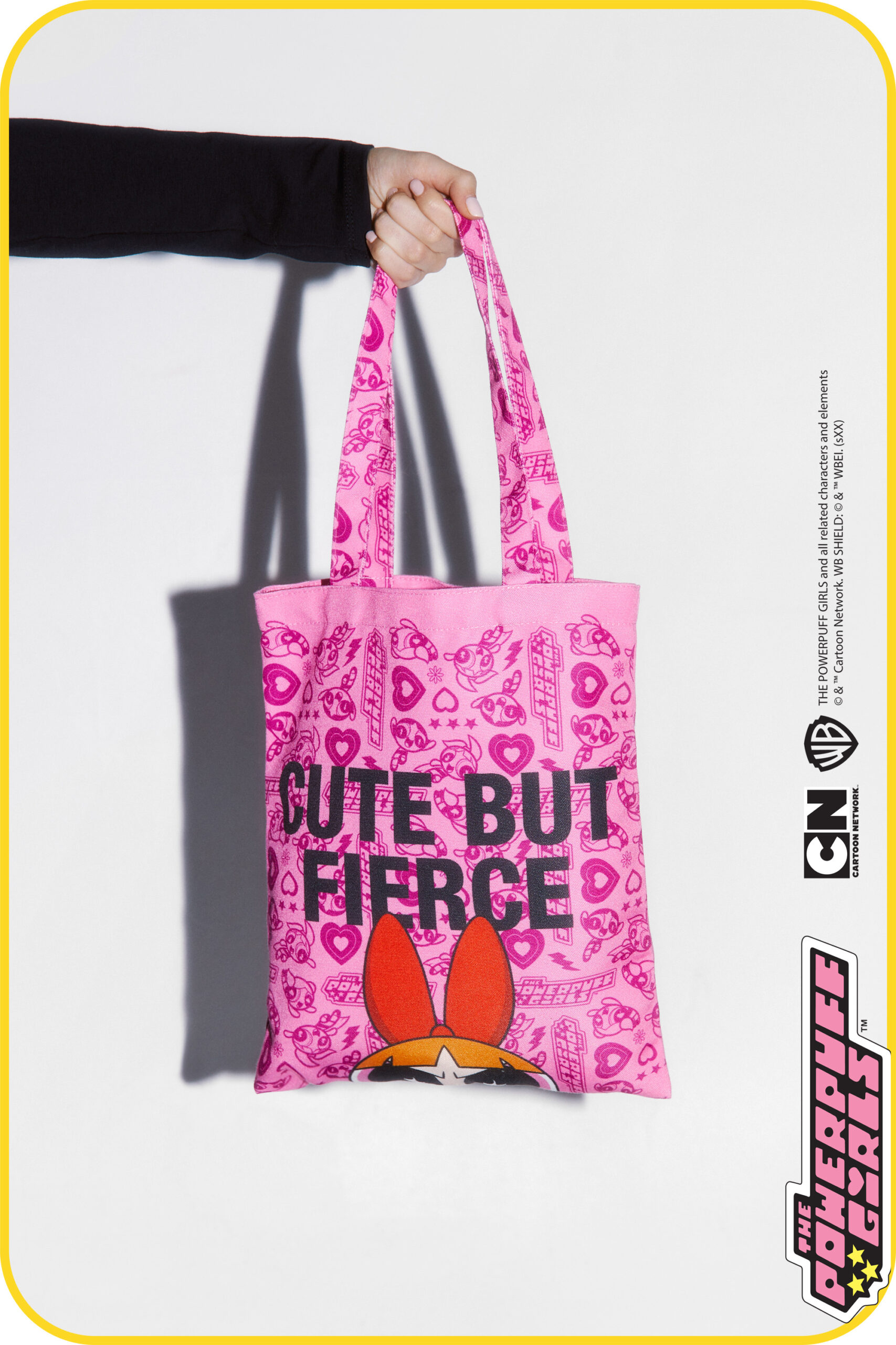 'Cute But Fierce' The Powerpuff Girls Tote Bag
