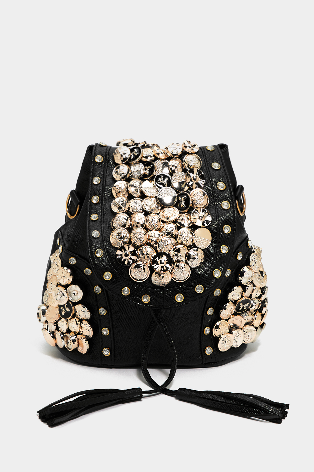 WANT Embellished Button Backpack