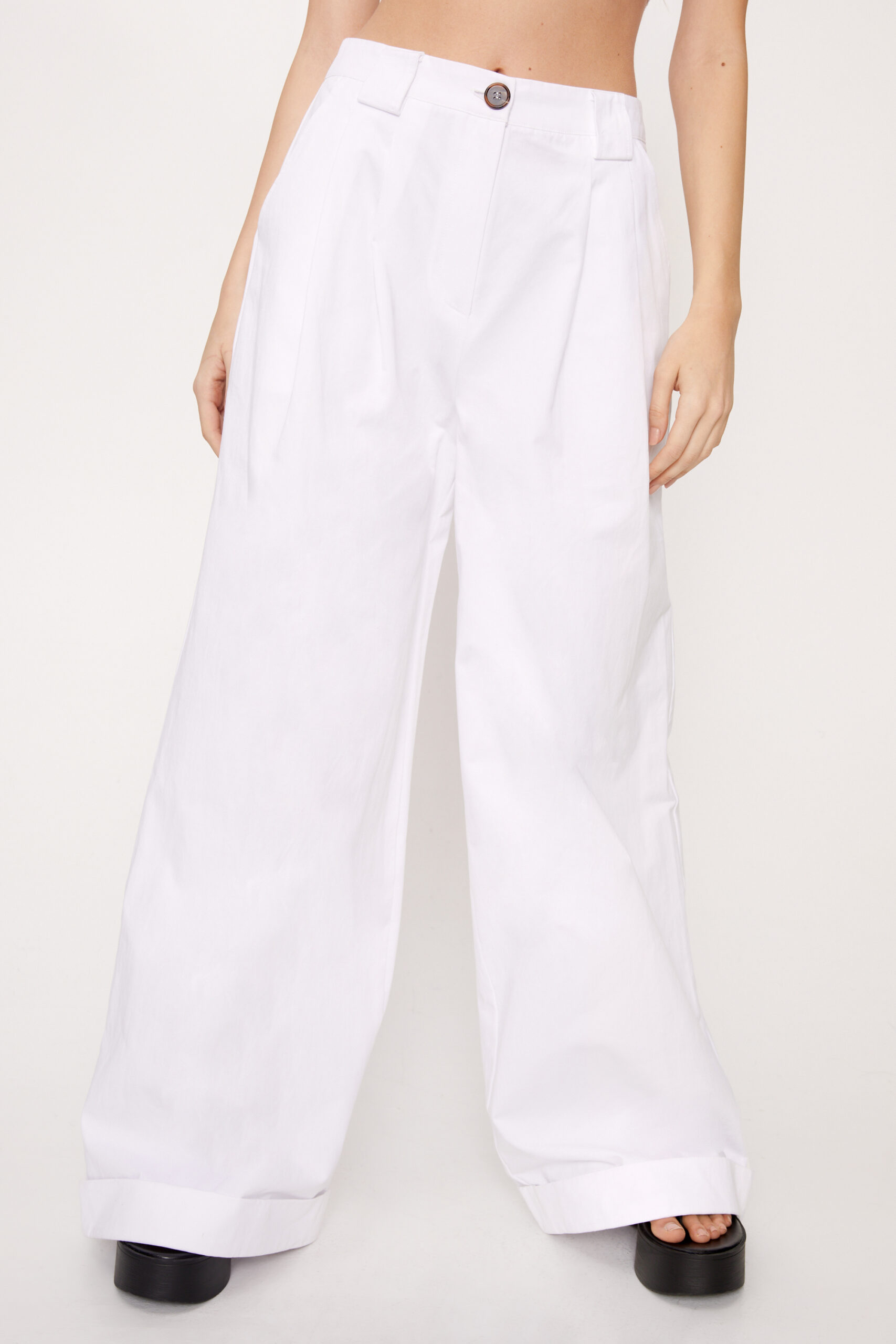 Premium Heavy Cotton Tailored Pants