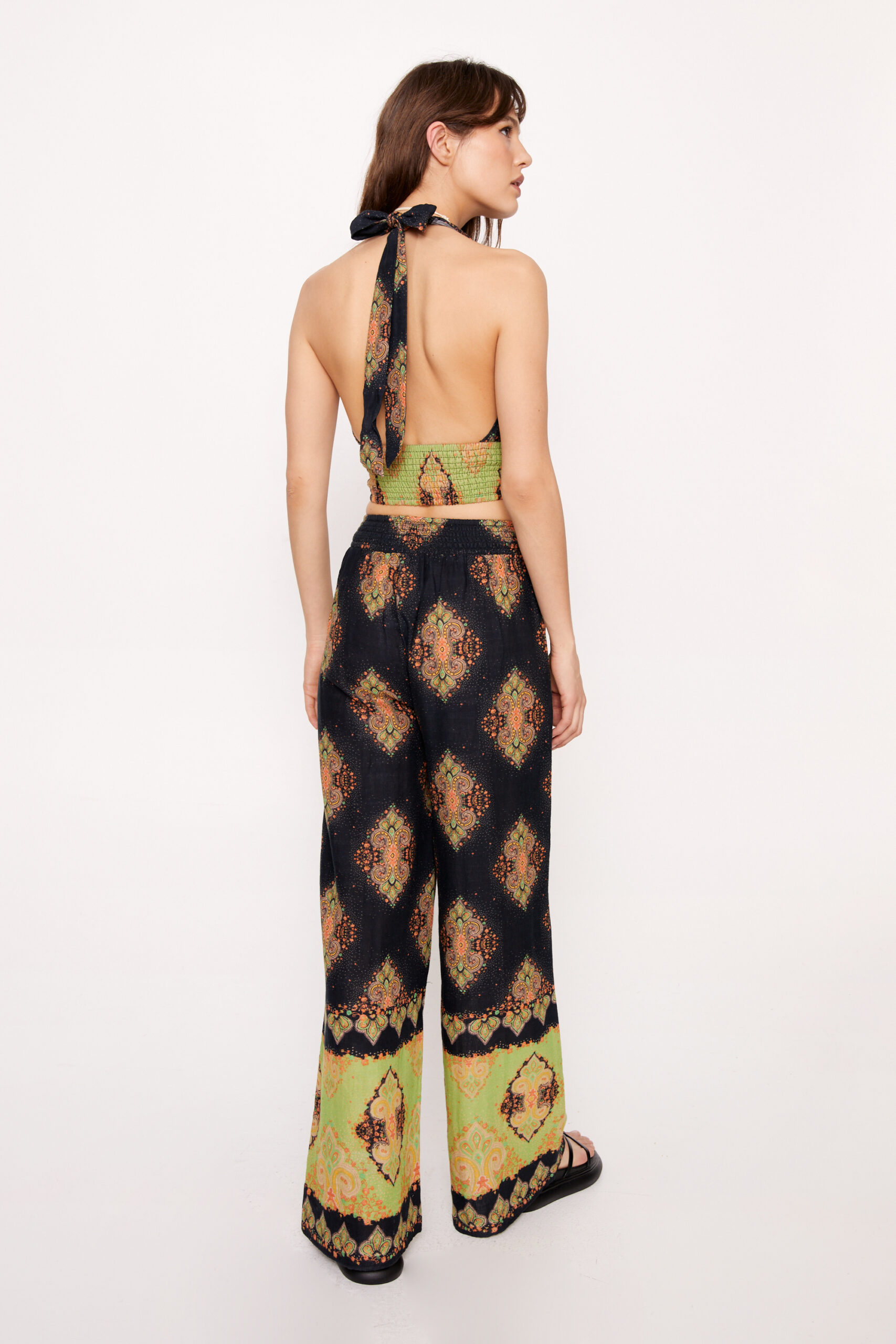 Paisley Two Piece Relaxed Pants