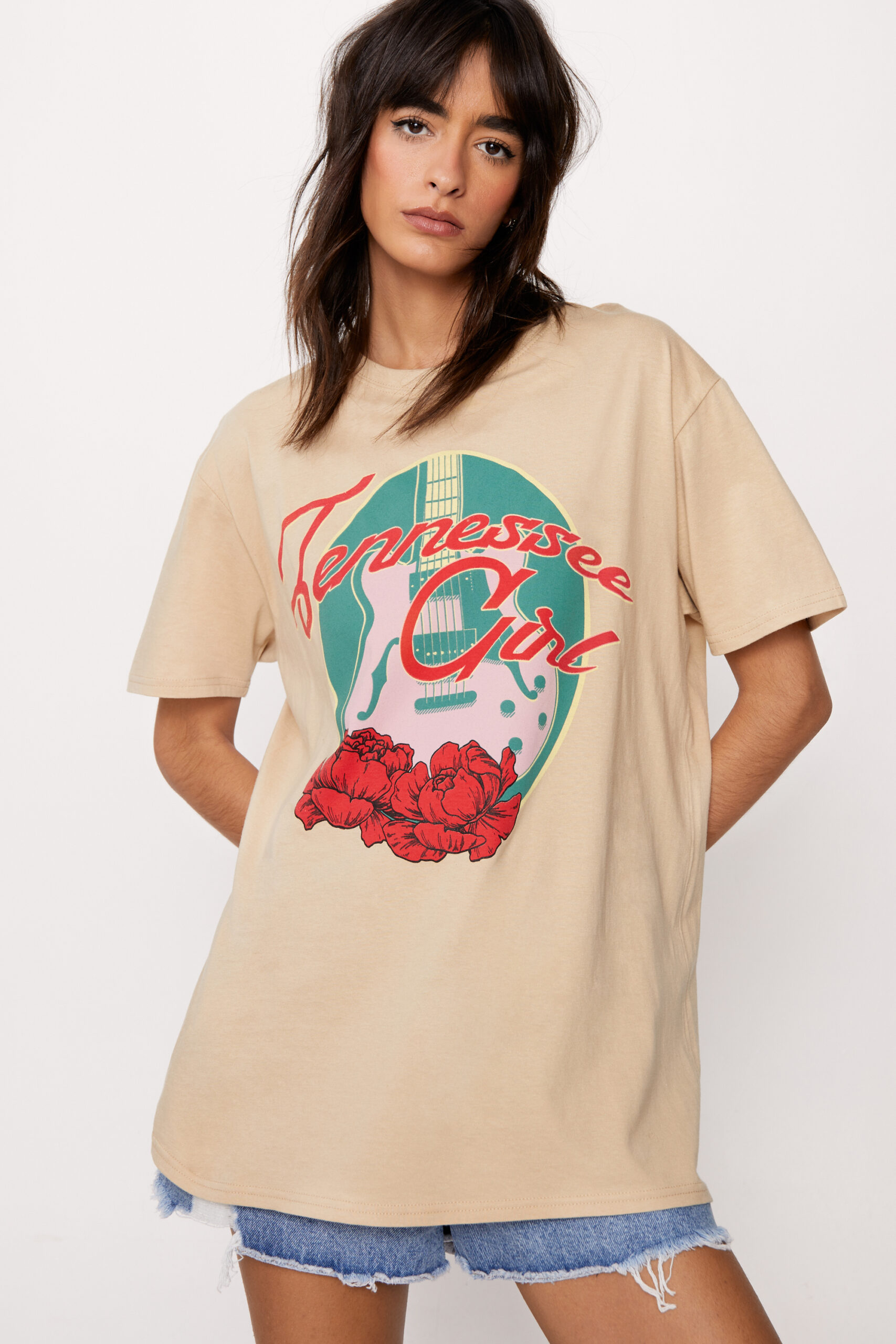 Tennessee Girl Graphic Oversized T-Shirt