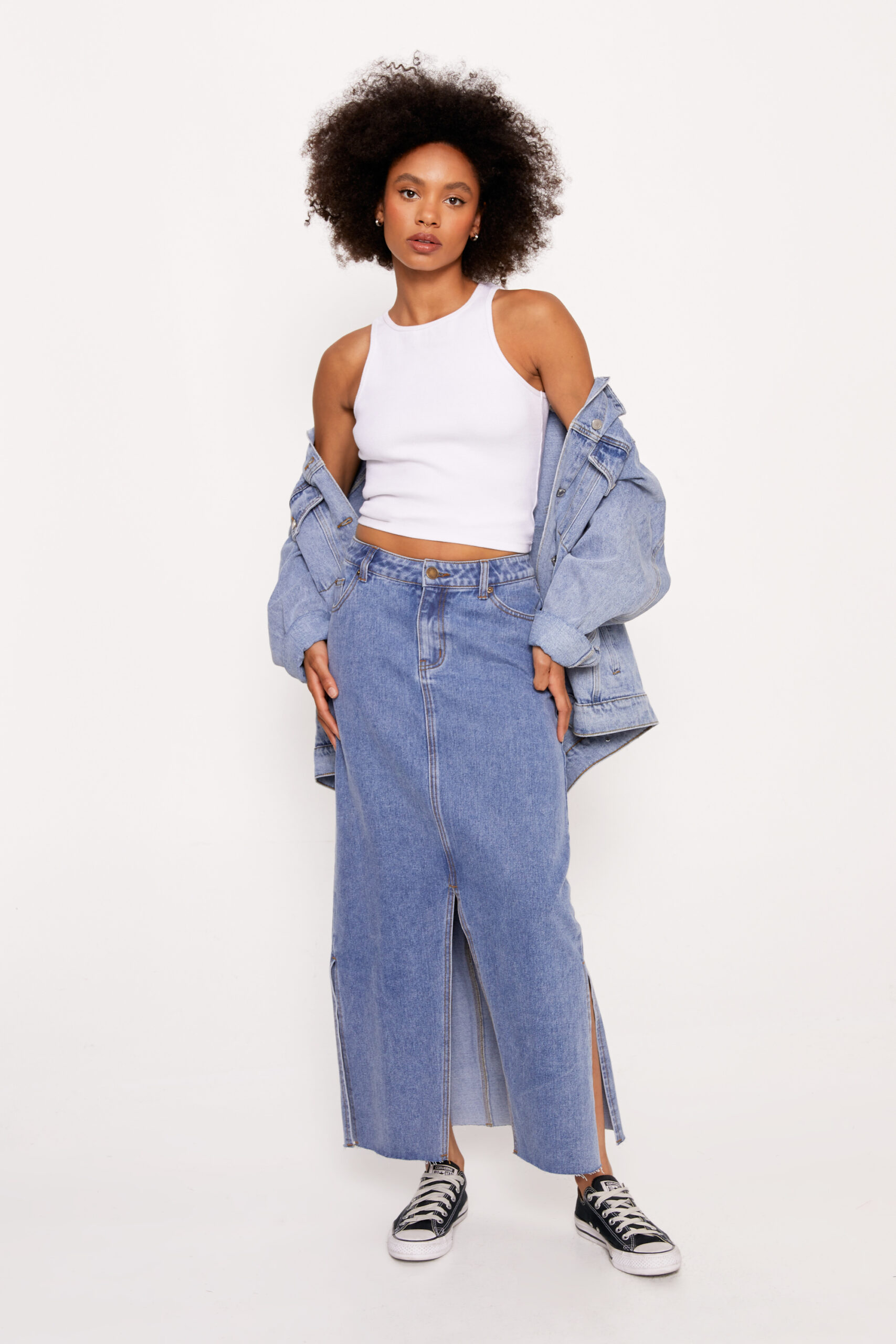 Acid Wash One Shoulder Denim Jumpsuit – Shop Style Your Senses