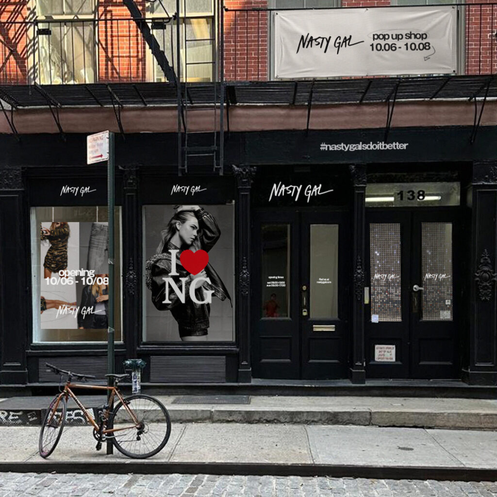 The Nasty Gal NYC Pop Up Store