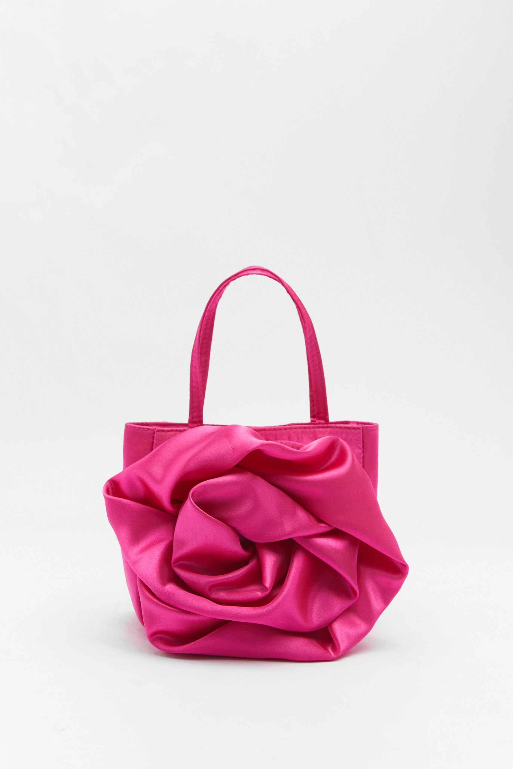 Satin Flower Bag