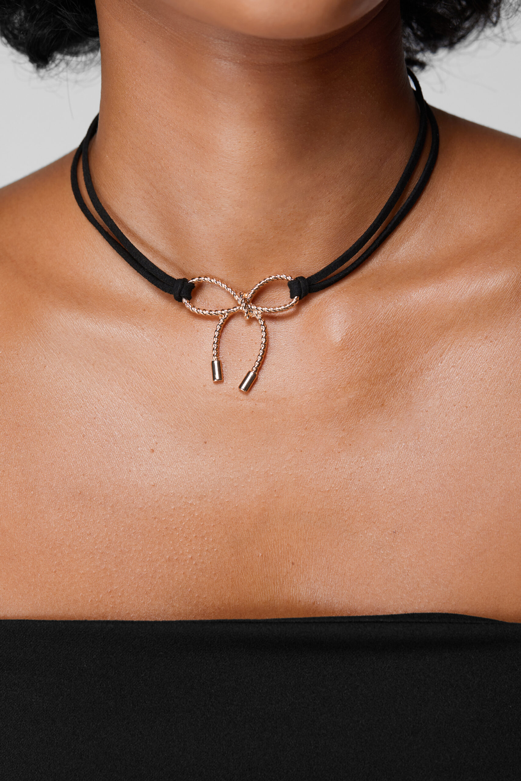 Bow Rope Necklace
