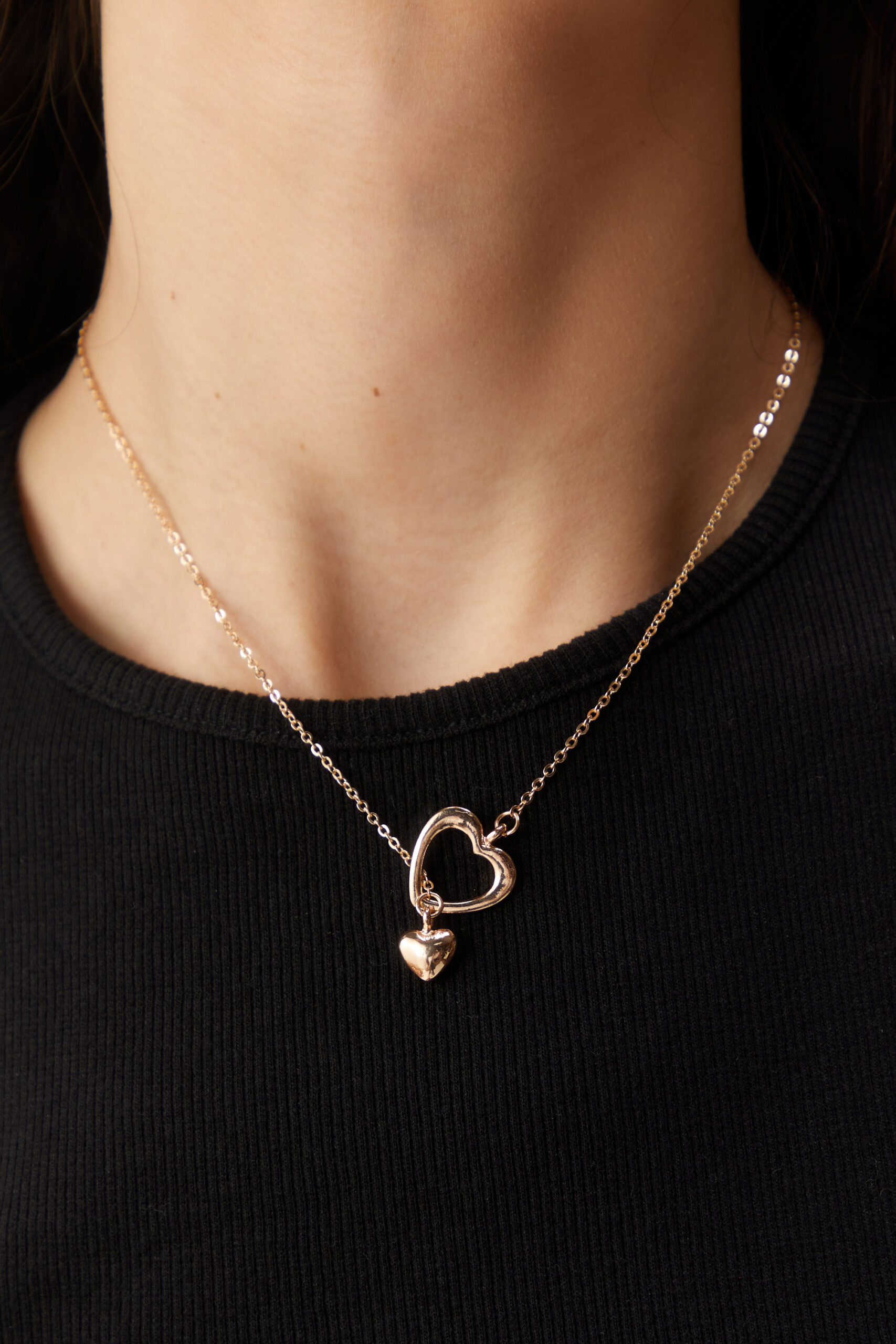 Heart Droplet Necklace
