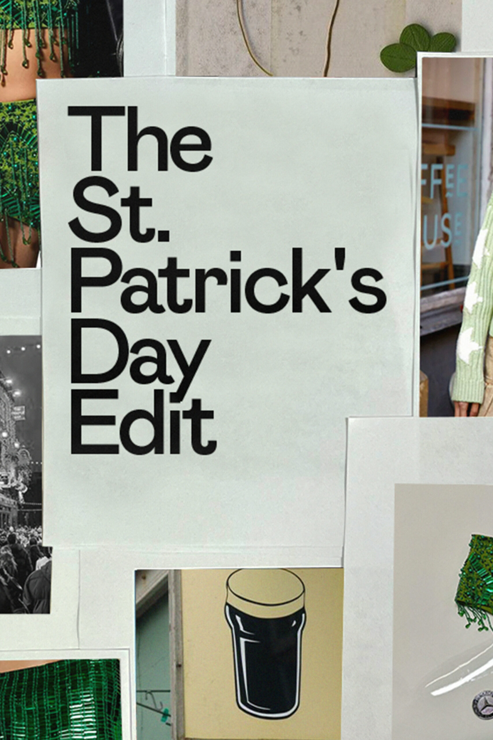  St. Patrick's Day Women's Clover Print High Waist